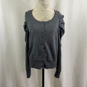 Rare Krimson Klover  Wool Sweater by the sweater girl Biella Yarn Sugared Lace